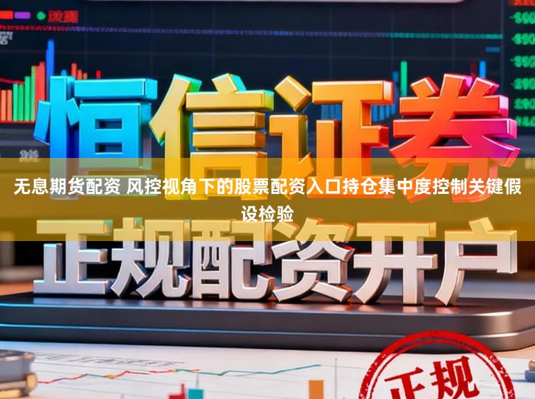 无息期货配资 风控视角下的股票配资入口持仓集中度控制关键假设检验