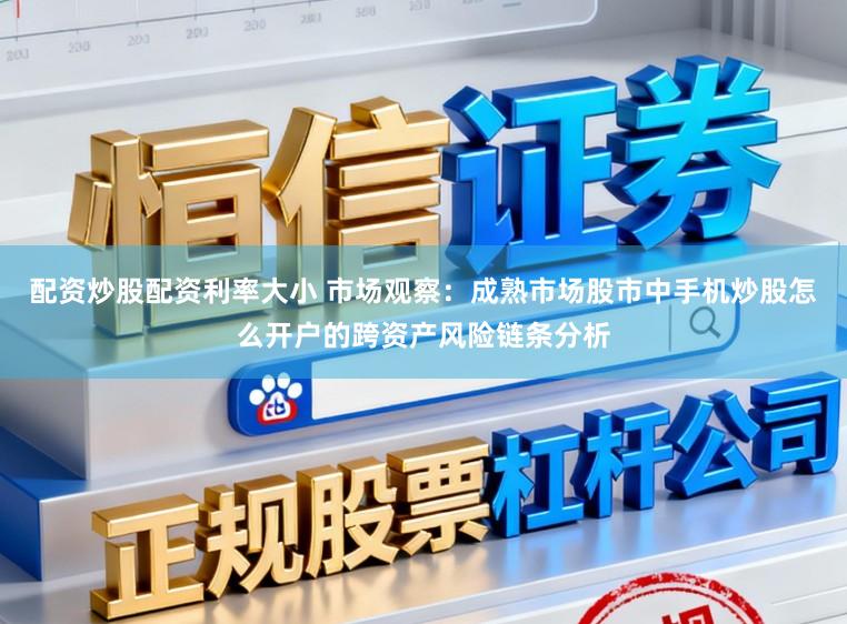 配资炒股配资利率大小 市场观察：成熟市场股市中手机炒股怎么开户的跨资产风险链条分析