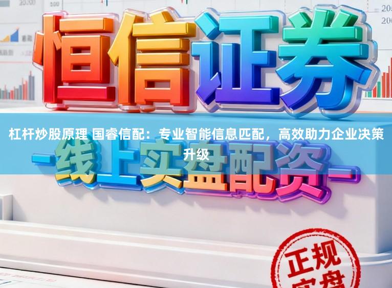 杠杆炒股原理 国睿信配：专业智能信息匹配，高效助力企业决策升级